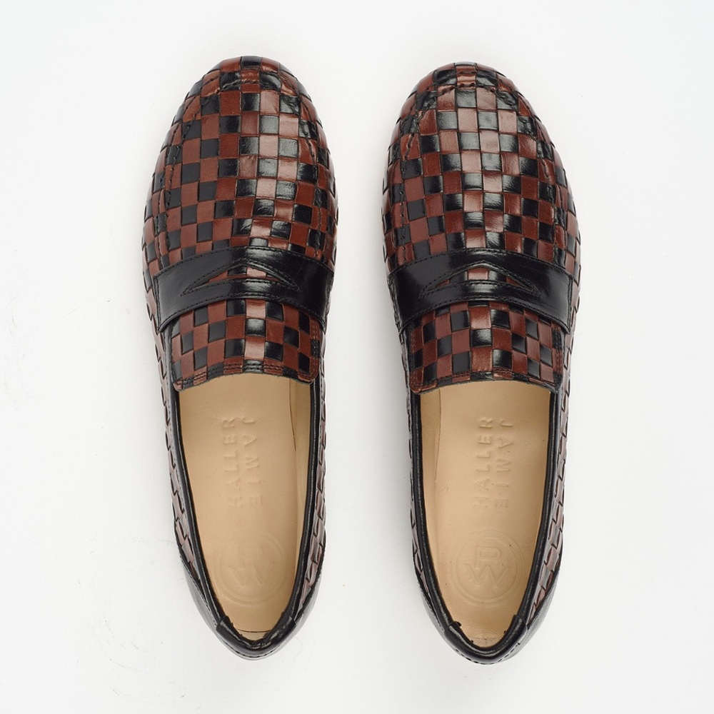 Jamie Haller x PW Woven Loafer Black/ Brown
Size 40/9.5